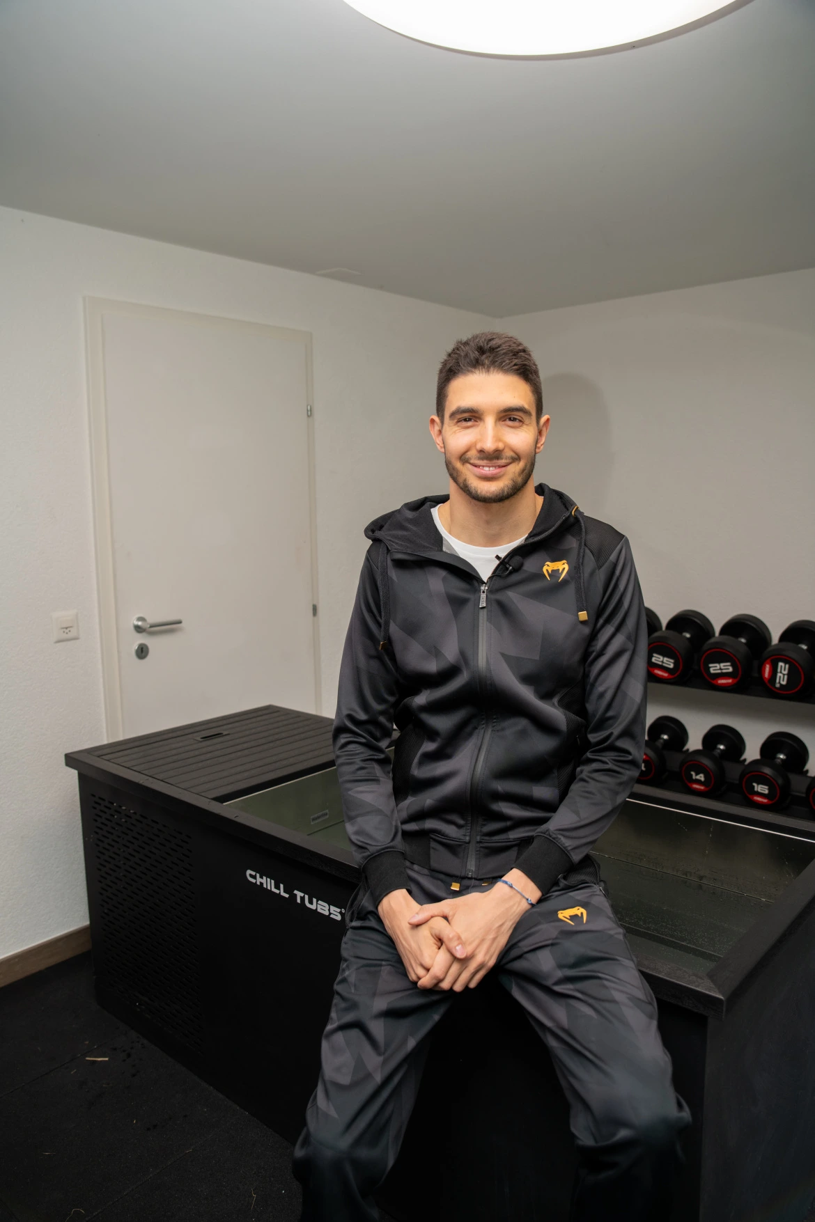 Esteban Ocon Chill Tubs